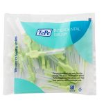 TEPE Interdental Brushes X-Soft LIGHT GREEN 0.8mm 'PROFESSIONAL PACK' 25PCS