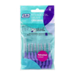 TEPE Interdental Brushes - 1.1MM PURPLE/8 PK - (1 Box of 10 packs)