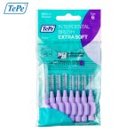 TEPE Interdental Brushes X-Soft 1.1 MM LIGHT PURPLE 8PK