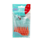 TEPE Interdental Brushes X-Soft 0.5MM LIGHT RED 8PK