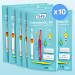 TePe Orthodontic Kit x 10 Packs