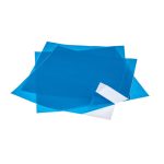 Blue Adhesive Film x 3 Sheets Per Pack / Box of 50 Packs