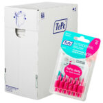 TePe Interdental Brush 0.4mm Pink 6 Pack Blister - Box of 10 Packs