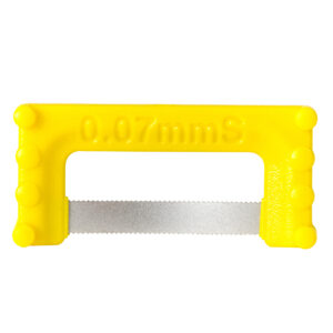 ContacEZ IPR Yellow Starter - Serrated (0.07mm) 8pc pack