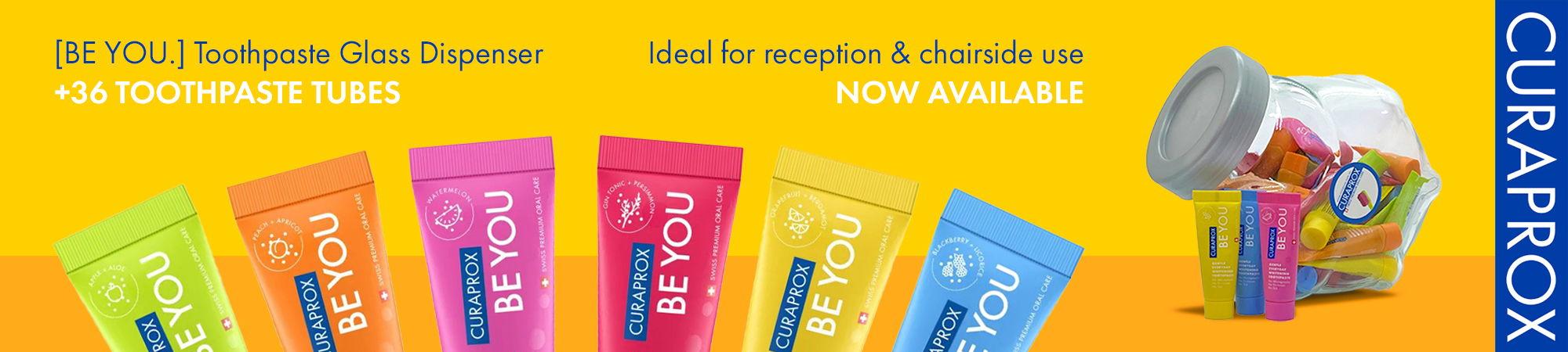 Curaprox Dispenser Jar copy