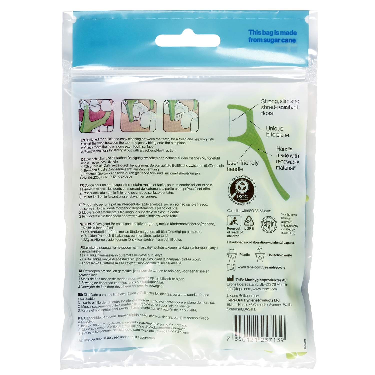 TePe GOOD Mini Flosser (36 pcs) Box of 15pk - Image 3