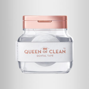 Queen Of Clean Dispenser: 2 x 50m rolls WHITE Tape