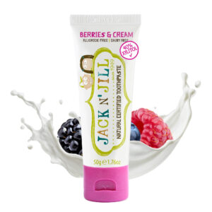 JACK N' JILL Natural Kids Toothpaste - Berries & Cream 50ml