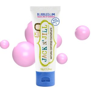JACK N' JILL Natural Kids Toothpaste - Bubblegum 50ml